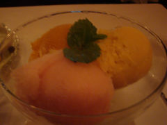 assorted sorbet-Keens Steakhouse