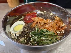 -吉林延边牛肉汤饭，大冷面