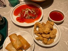 荠菜虾仁春卷-松鹤面馆·古法焖肉面(观前店)