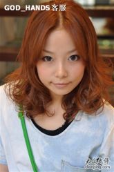 发色：金橘色~（偏橙）-Godhands美发设计沙龙
