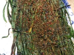 烤韭菜-胖太太四川麻辣排骨串(镇江路分店)