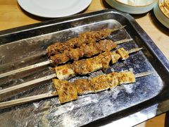 烤羊肉串-萧记三鲜烩面(黄河路店)