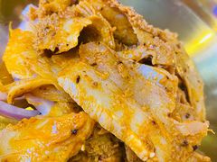 麻酱考牛肚-秦炉烤肉(财富中心店)