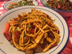香辣嫩笋五花肉-荆九爷爆炒桥头三嫩(浙大店)