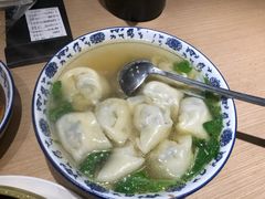 鸡汤荠菜馄饨-兔爸私家小厨(新北万达店)