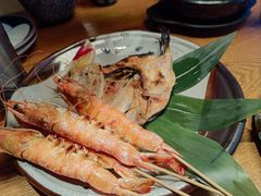 盐烤大虾-炎蔵牛舌烤肉