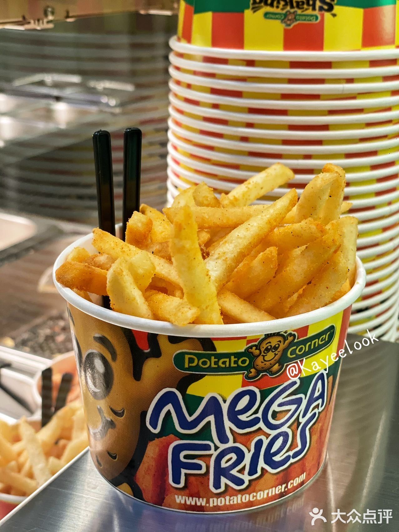 终于吃到了！超好吃的网红薯条！🍟