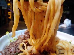 腊汁肉油泼面-老陈婆手工面庄