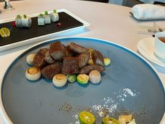 青柠海盐煎和牛粒-广州富力丽思卡尔顿酒店·丽轩·粤菜
