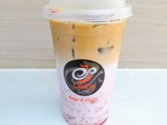 莓莓拿铁咖啡-CoCo都可(茂业深南店)
