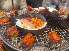 -草家酱蟹炭火烤肉店(珲春南路一店)