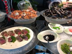 -海棠湾洲际-涛·海底餐厅·美人鱼·自助餐·海底隧道
