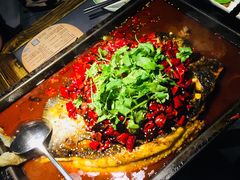 -探鱼·鲜青椒爽麻烤鱼(中天广场店)