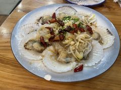 油泼扇贝-来之顺海鲜菜馆·青岛菜(栈桥店)
