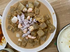三鲜焖子-禄源饭店