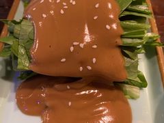 麻酱油麦菜-江边城外烤全鱼(方庄时代购物中心店)