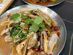 老虎滩爆炒蛏子-老虎滩大连海鲜烧烤(建邺云锦路总店)