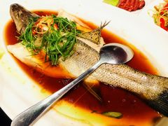 清蒸海鲈鱼-百家班(花都店)