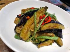 茄子豇豆-鸡毛店·川菜(双楠店)