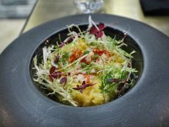 藏红花意大利烩饭配香料龙虾-AZUL by FUEL蓝色·法式酒馆(琶醍店)