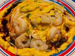 虾仁煎蛋饭-敏华冰厅(平安金融中心店)