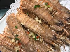 椒盐虾菇-王庄阿咪海鲜大排档(上下杭店)