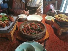 酱爆石锅蛙-绿茶餐厅(蓝色港湾店)