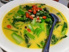 眉豆骨汤渍菜心-小城故事·地道宁波味(月湖盛园店)