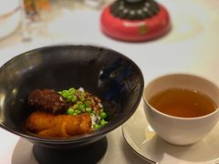 黑松露花胶关东参捞饭配鳘鱼胶-皖宴(合肥店)