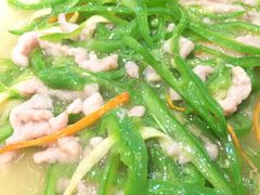 青椒肉丝-老盛兴汤包馆(华灵店)