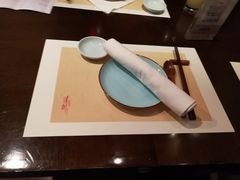 餐具摆设-海航大厦万豪酒店彩海轩中餐厅(霄云路店)