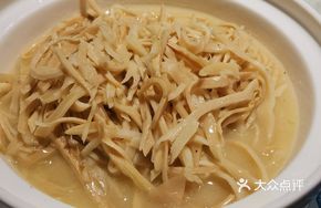 Chicken Broth Three Delicacies Crisp Bamboo Shoots