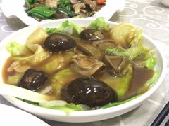鲍鱼扒生菜-凤城礼记鱼翅海鲜酒家(新马路总店)