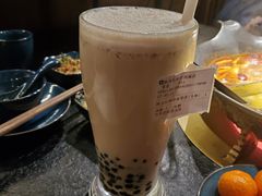 大红袍珍珠奶茶-湊湊火锅·茶憩(世博大道店)