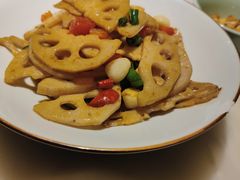 绿茶小炒藕-绿茶餐厅(西单老佛爷店)
