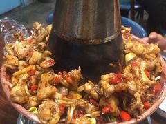 -超越炭火牛蛙火锅鸡(河东店)