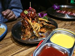 -明洞阿姨·韩式酱蟹烤肉·创意料理(三元桥店)