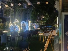 -深圳温德姆至尊酒店·大堂吧·户外花园