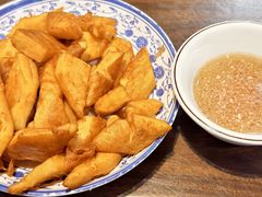 炸咯吱-门框胡同褡裢火烧(赵公口店)