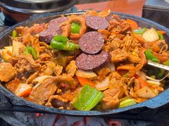 特色牛肉火盆-山城正宗集安高丽火盆