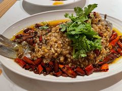 蒜爆鱼-杨氏青龙虾·羊蝎子(托乐嘉店)