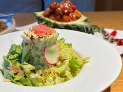 牛油果塔塔沙拉-汝是素•文创素食馆(金月湾店)