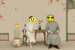 -时光纪亲子全家福照相馆(静安店母女写真父母纪念照)