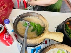 -长城砂煲田鸡粥
