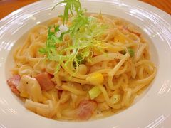 奶油培根意面-SEN CASTLE城堡西餐(创意设计中心店)