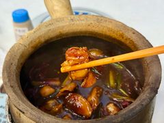 -长城砂煲田鸡粥
