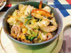 起司海鲜焗饭-遇见西木美式餐厅(体育路店)