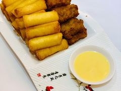 炸牛奶拼蒜香骨-山泉公馆酒家(珠江新城店)