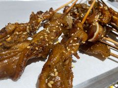 烤猪皮串-木屋烧烤(西南角店)