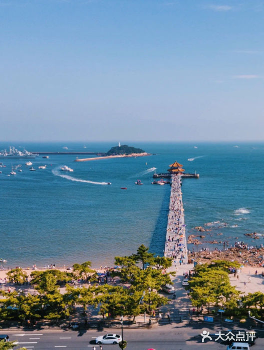 栈桥景区图片